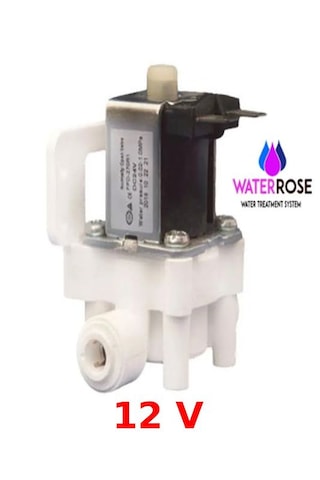 Su Arıtma Cıhazı Selenoid Valf 12 Volt 6 Mm Quıck Bağlantılı