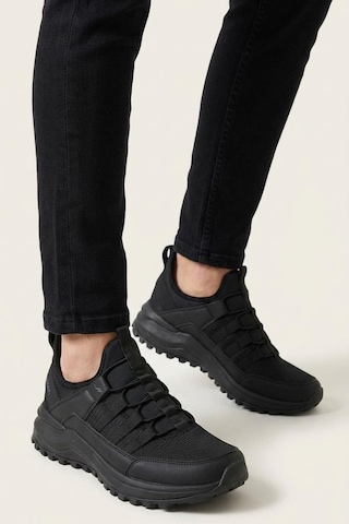 Papuçcity Lescon Scuba Hyper Flex Taban Erkek Spor Ayakkab Siyah