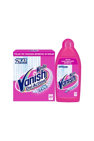 Vanish Kosla Tül Temizleyici 2'li Set Toz + Parlatıcı