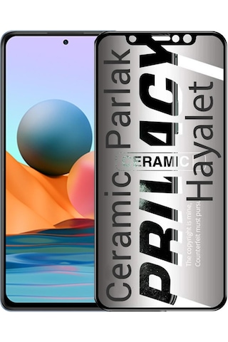 Xiaomi Uyumlu Redmi Note 10 Pro Hayalet Ekran Koruyucu Kırılmaz Cam 9018000000044