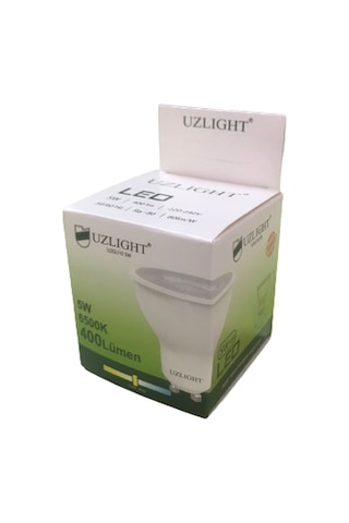 5W Led Ampul GU10 Beyaz Işık 6500K 10lu Paket