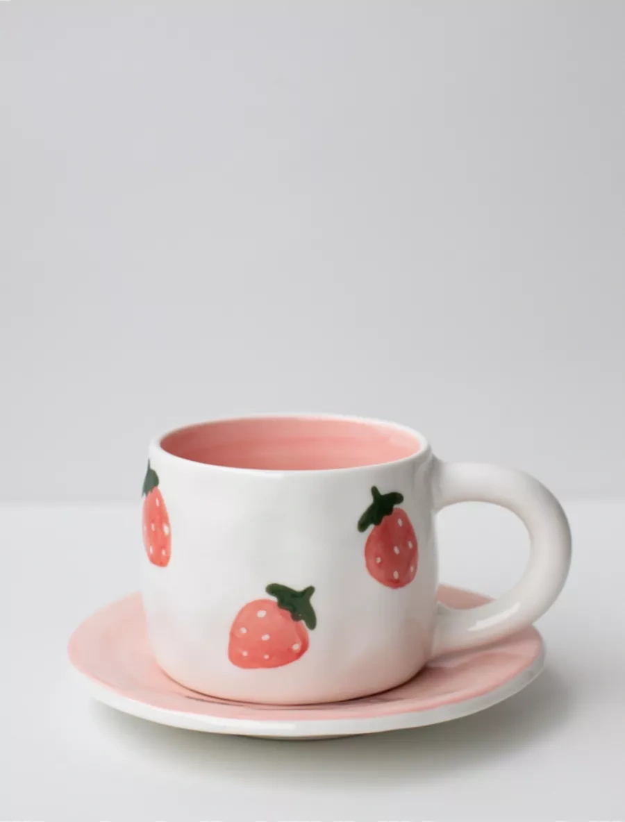 Perex Çay Takımı Tabak Ve Kupa Seti, 250 Ml 192909015 Beyaz