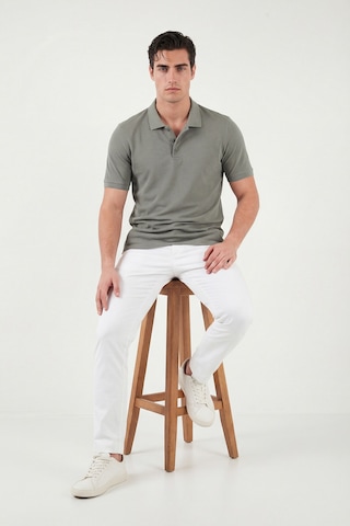 Buratti Pamuklu Regular Fit Düğmeli Erkek Polo Yaka T Shirt 5902127 Haki