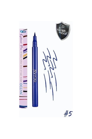 Ocean Waterproof Suya Dayanıklı Eyeliner Mavi