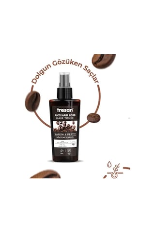 Tresan Kafein & Peptit Dökülme Karşıtı Vegan Saç Toniği 125 Ml
