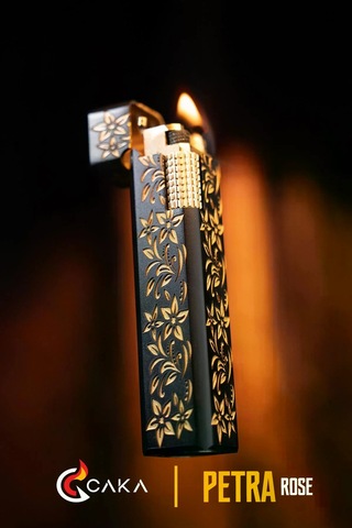 Caka Lighter Petra Rose Benzinli Çakmak - Ckl-058