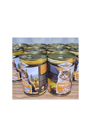 Parça Tavuk Etli Premıum Yetişkin Yaş Kedi Maması 2x400 Gr