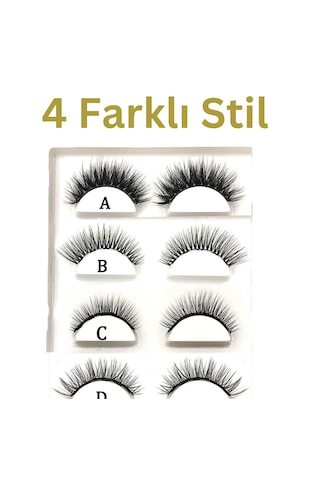 Reazeal Manyetik Kirpikler Ve Manyetik Eyeliner Seti,doğal Takma
