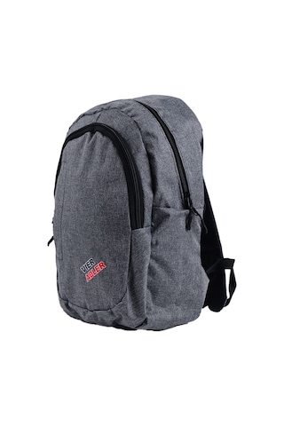 Mercitech Unisex -2022 Sırt Çantası Gri Siyah