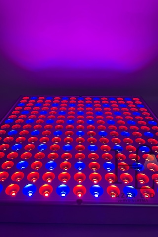 220 Volt 45 Watt Grow Led Panel Bitki Yetiştirme Lambası Pembe