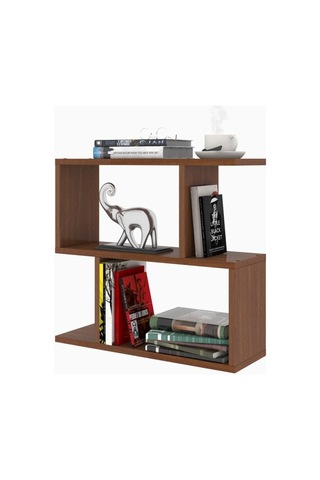 Decormet Lale Yan Sehpa Ceviz Ceviz