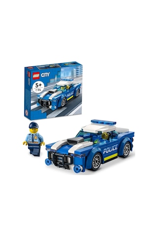 LEGO® City Polis Arabası 60312 5+ Yaratıcı Oyuncak Yapım Seti - 94 Parça