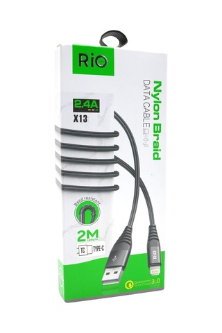 İphone 11 Uyumlu Hızlı Şarj Ve Data Kablosu 2 Metre Nylon Braid