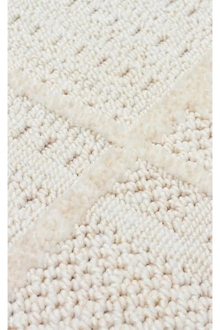 Eko Halı Joy 03 White Modern Makine Halısı