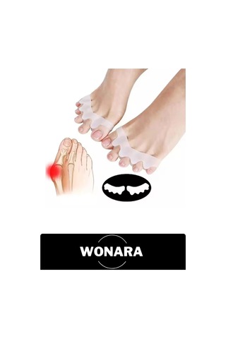 Parmak Ayırıcı Silikon Hallux Valgus Gece Ateli Ortopedik Ayak Parmak Ayırıcı Kemik Düzeltici Makar