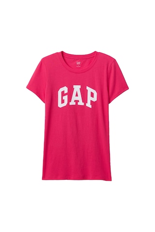 Gap 729555008 V-ss Logo Classic Tee Kadın Tişört Kırmızı