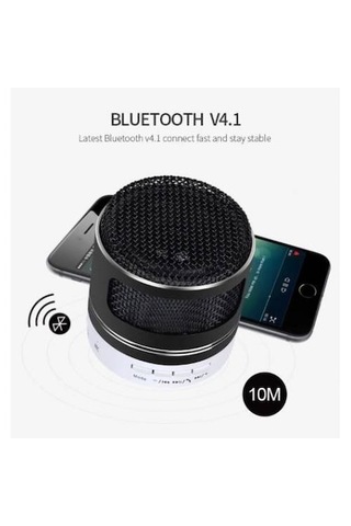 Mini Mikrofonlu Bluetooth Kablosuz Hoparlör