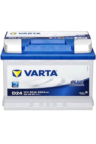 Varta Blue Dynamic D24 12 V 60 Ah 540 Cca Akü - 2025