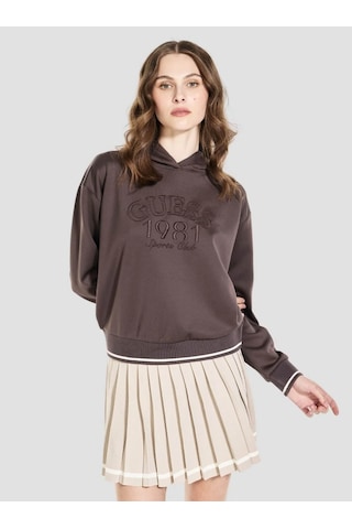 Guess Hoshi Kahverengi Kadın Sweatshirt V6yq08k4288-fj71