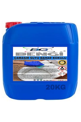 Çamaşır Suyu Bahar Kokulu 20 Kg Tekli Çamaşır Suyu Bahar Kokulu 20 Kg Tekli