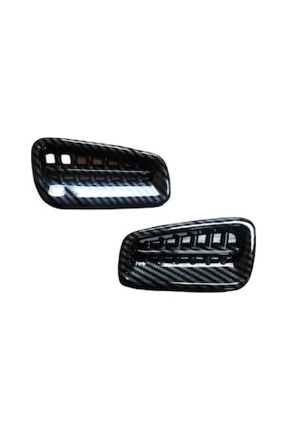 Honda Cıvıc Fe1 Uyumlu 2022+Üst Menfez Kaplama Karbon