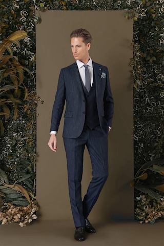 Efor Tk 883 Slim Fit Lacivert Klasik Takım Elbise Lacivert