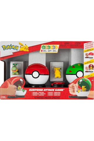 Pokemon Sürpriz Atak Oyun Seti - Turtwig Ve Pikachu Pkw4183
