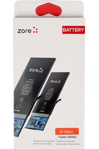 Apple Uyumlu iPhone 13 Pro Zore Panter Serisi Batarya