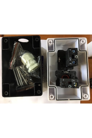 Start Stop Kumanda Kutusu Butonlar Dahil 1no 1nc