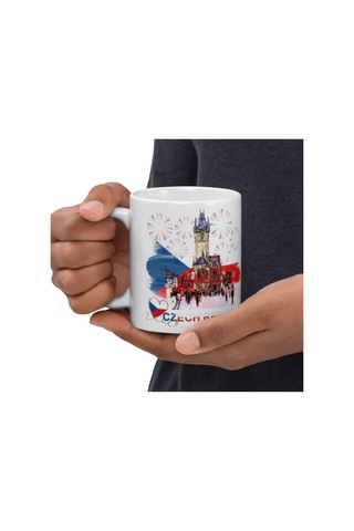 Çek Cumhuriyeti Kupa Bardak 2 Adet Seyahat Hatıra Czech Republic Mug