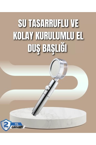 Home 360 Ayarlanabilir Çok Fonksiyonlu Duş Başlığı Diğer