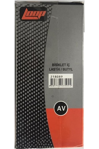 Loop İç Lastik - 700 x 18/25c Av60 Yol. Yarış. Şehir Bisikleti