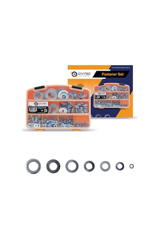 Civtec 1004 Parça 12 Çeşit Din 125 Pul Seti - Takım Çantası Tk-10