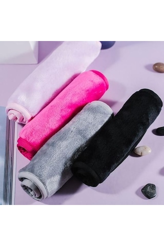 Betty Becky Yeniden Kullanılabilir Mikrofiber Makyaj Temizleme Havlusu - Cilt Bakımı Ve Yüz Temizleme Mendili