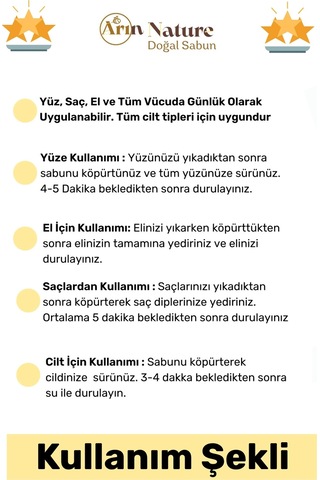 Limonsabunu %100 Doğal Güzel Kokulu El Yüz Saç Vücut Orijinal Bitkisel Limon Sabunu 120g - 10 Adet Karışık