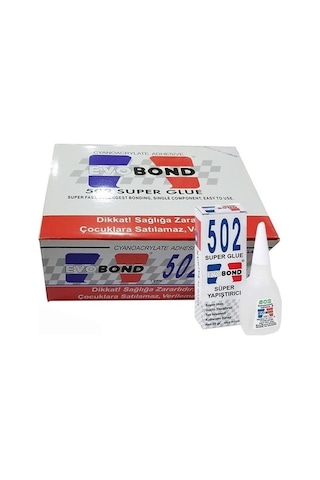 Evobond 502 Japon Yapıştırıcısı 20 Gr Evobond 502 Japon Yapıştırıcısı 20 Gr