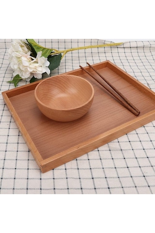 Ahşap Tepsi, Country Ahşap Servis Tepsisi İç İçe Çok Fonksiyonlu Tepsi Kahvaltı Sehpası/uşak