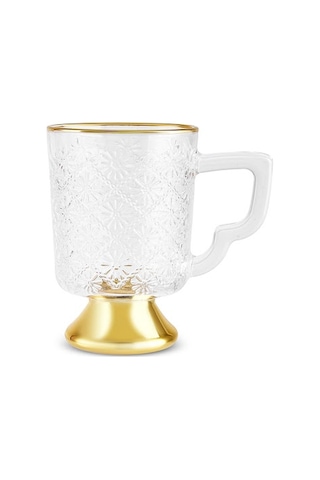 Karaca Milas Kareli Mug 300 Ml Gold