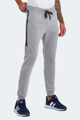 Slazenger Regıon In Erkek Fermuar Cepli Gri Eşofman Altı Gri