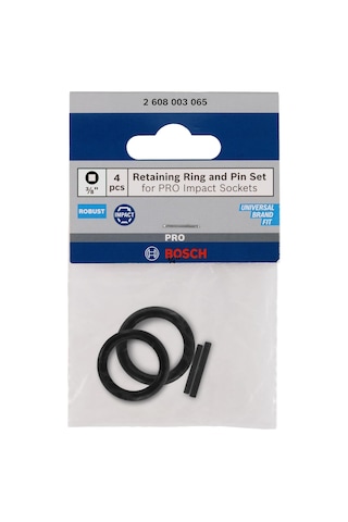 Pro Impact Lokma Anahtar Ucu İçin 4 X Tutucu Halka Ve Kalem Seti 2 X 73 Mm,