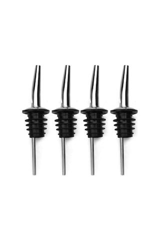 Orret Home 2 Adet Paslanmaz Çelik Yağdanlık Ucu,bar,restorant,cafe Ev İçin Yağdanlık Ve Şişe Tıpası Tapa Sirkelik Limonluk Yağlık 2 Sku: Smg8690010523891 Açık Gri
