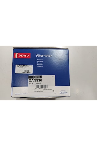 Ford Focus C Max 1.6 Tdci Alternatör Şarj Dinamo Denso Japon