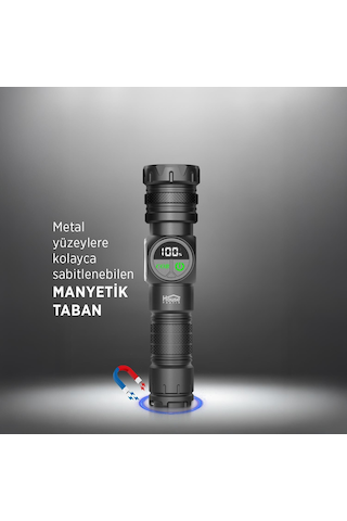 House Pratik House Pratk Hp92 El Feneri Gümüş - Siyah