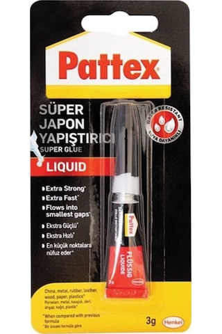 Pattex Süper Japon Yapıştırıcı Likit 3 G