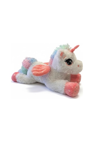 Pl50112 45 Cm Yatan Parlak Kanatlı Boyunlu At