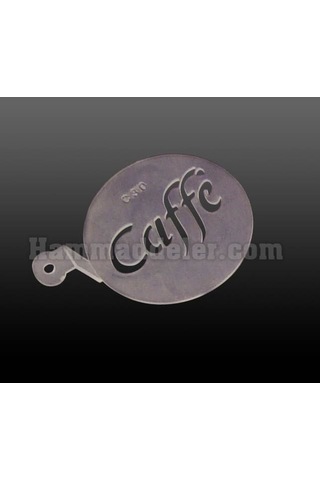 Caffe Yazılı Muffin Süsleme Şablonu Diğer