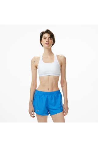Under Armour Crossback Mid Kadın Beyaz Antrenman Bra 1361034 Beyaz