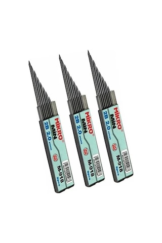 2.0 Mm Kalın Uçlu Versatil Kalem Yeşil Renk 1 Adet Ve 2.0 Mm Kalın Uç Kırmızı 3 Adet Kalın Uçlu Mekanik Kalem Altın - Beyaz
