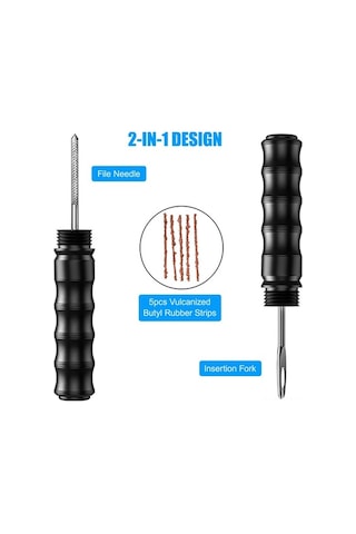 Novahub 2'si 1 Arada Bisiklet Lastiği Tamir Kiti Dağ Bisikletleri Ve Yol Bisikletleri İçin Lastik Tamir Şeritleri Araçları