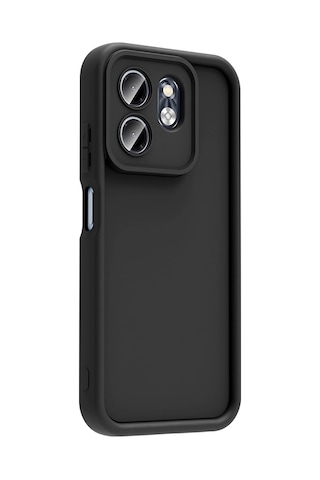 İnfinix Smart 9 Kılıf Kamera Korumalı Zore Ananas Kapak Pembe